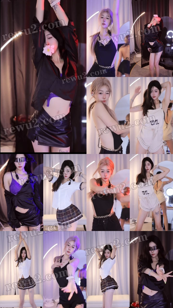 抖音主播 徐妍一 精选跳舞福利（15V2.88G）素材大全