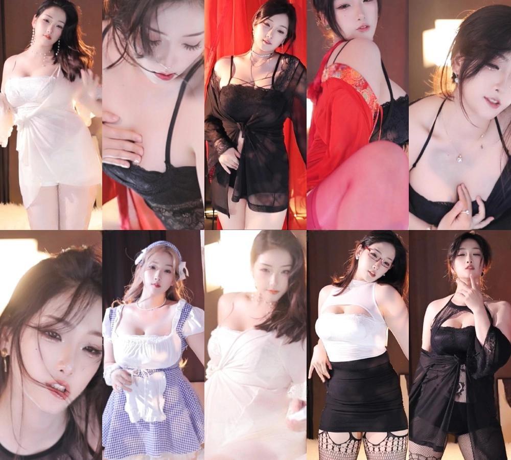 虎牙直播嘉映、肉肉精选整活跳舞合集素材大全