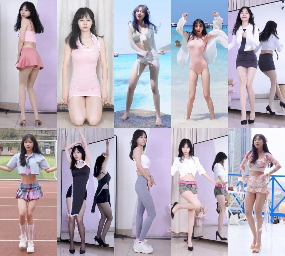 B站舞蹈区UP主恬欣欣的成长日记精选劲爆画面