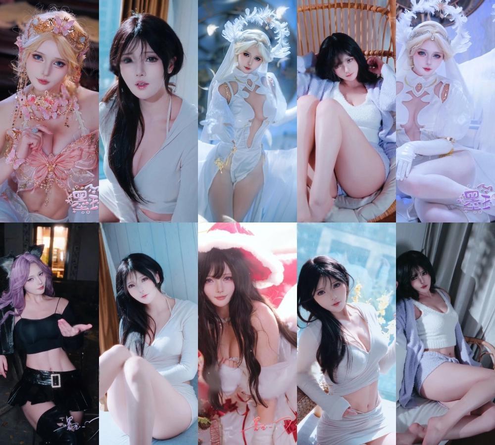 B站UP主墨玉-M 玉墨流光收藏合集劲爆画面