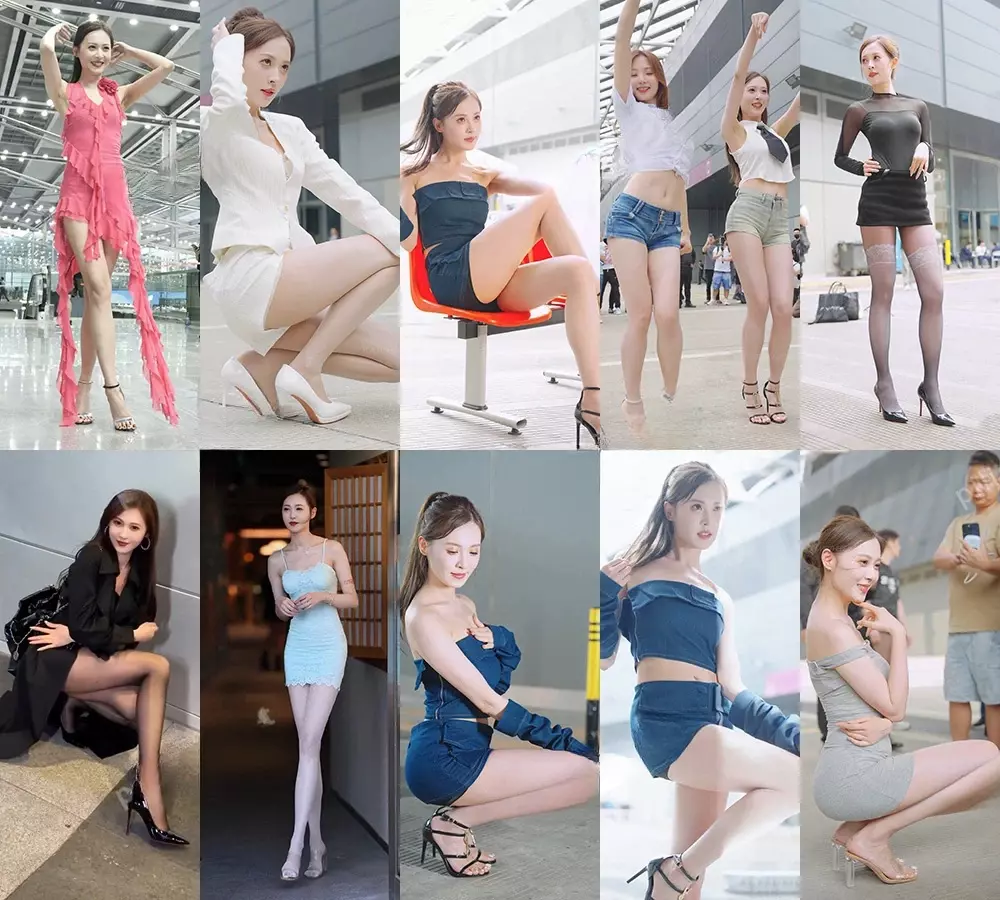 饭拍秀车模小龙鼠王丽雯收藏合集超劲爆