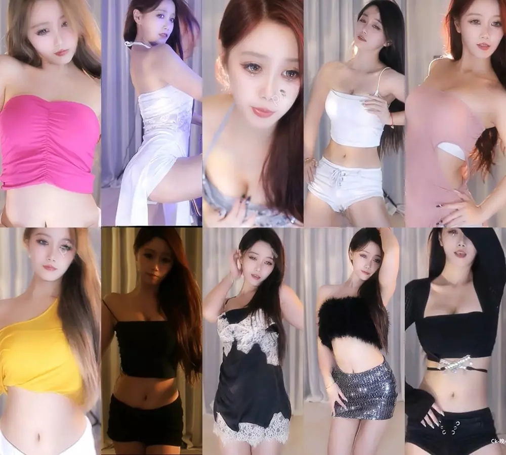 虎牙直播晚心动感跳舞无水舞剪合集素材分享