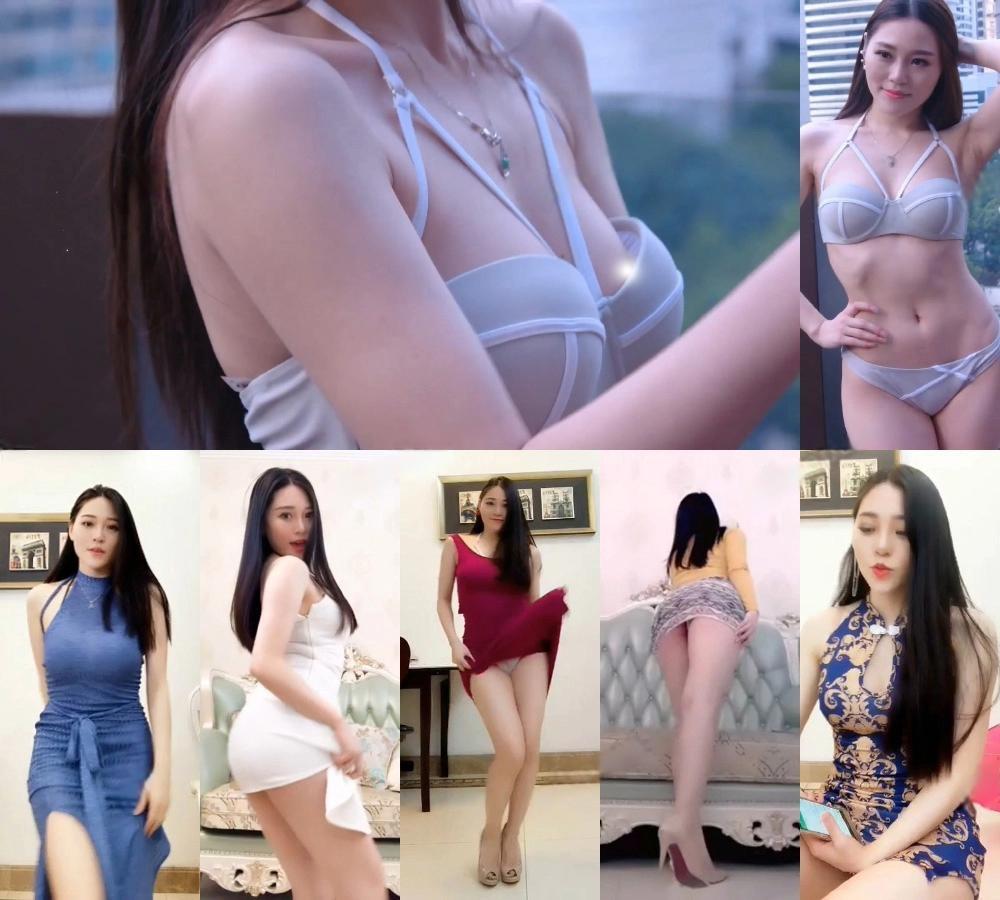 花椒主播沫晓伊早期直播+泳装活动刁钻角度拍摄一起欣赏