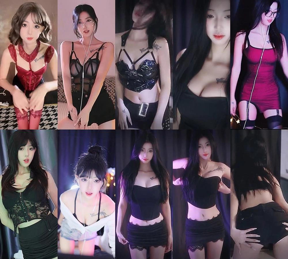 B站UP主小徐饱包直播跳舞精选合集劲爆画面