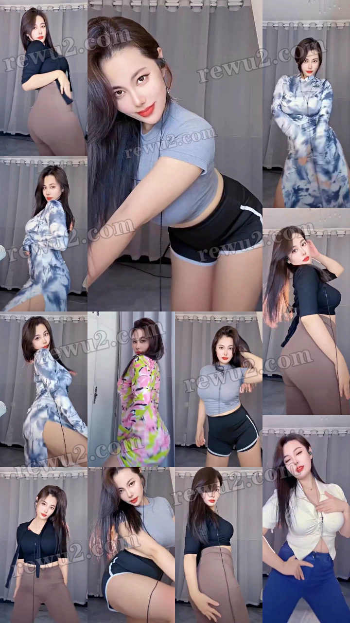 快手主播 安妮朵朵 跳舞精选（10V2.21G）素材大全