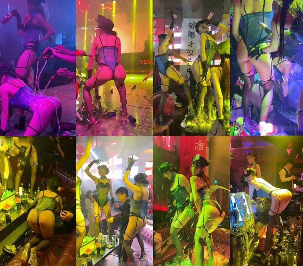 某酒吧流出会员夜场酒水湿身跳舞一起欣赏
