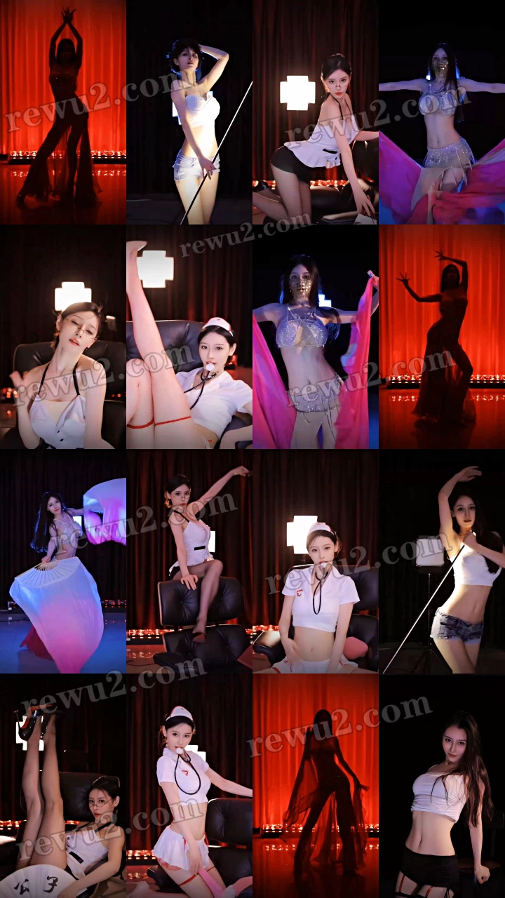 虎牙主播 陈莫沫吖 精选跳舞福利（12V1.5G）全网惊呼