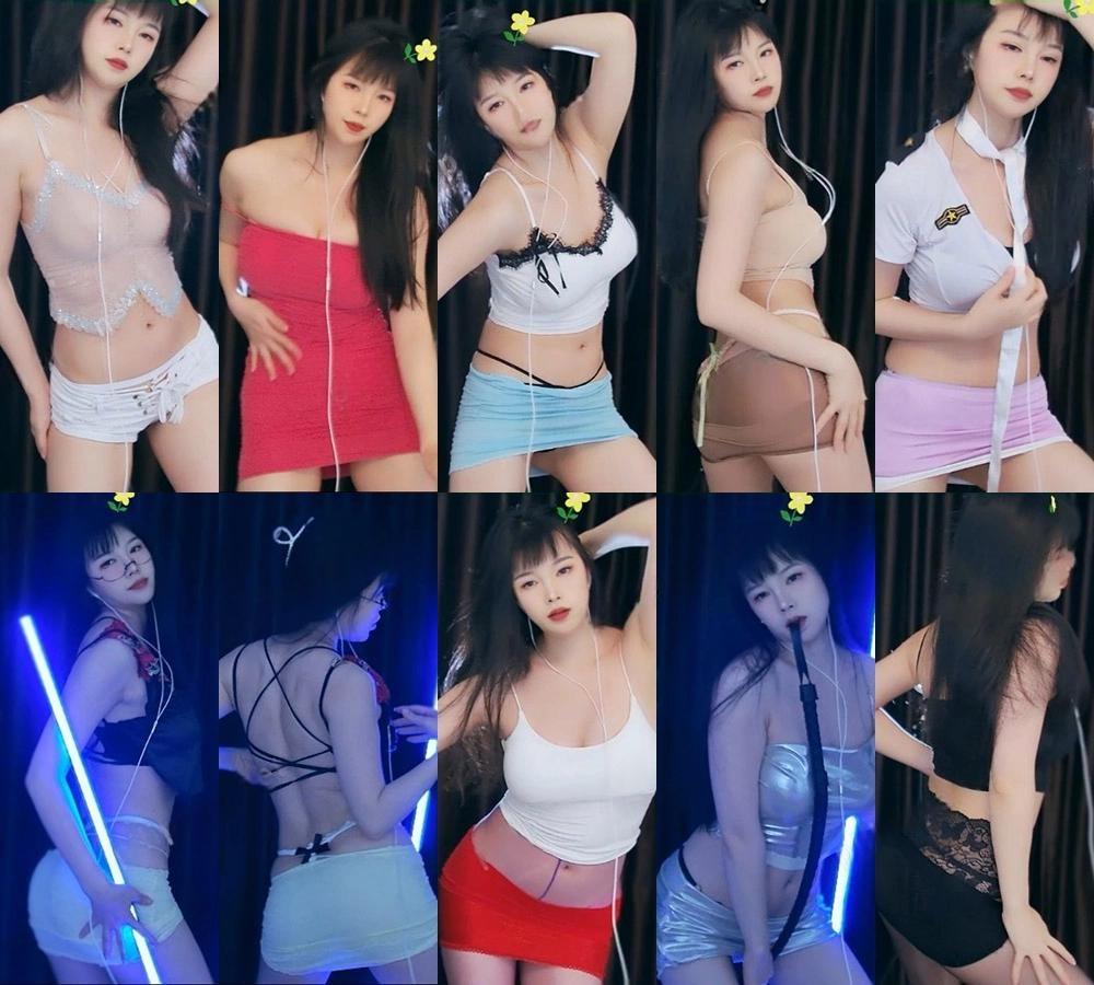 畅聊主播黎小胖/洋芋25年3-4月精选跳舞合集教学分享