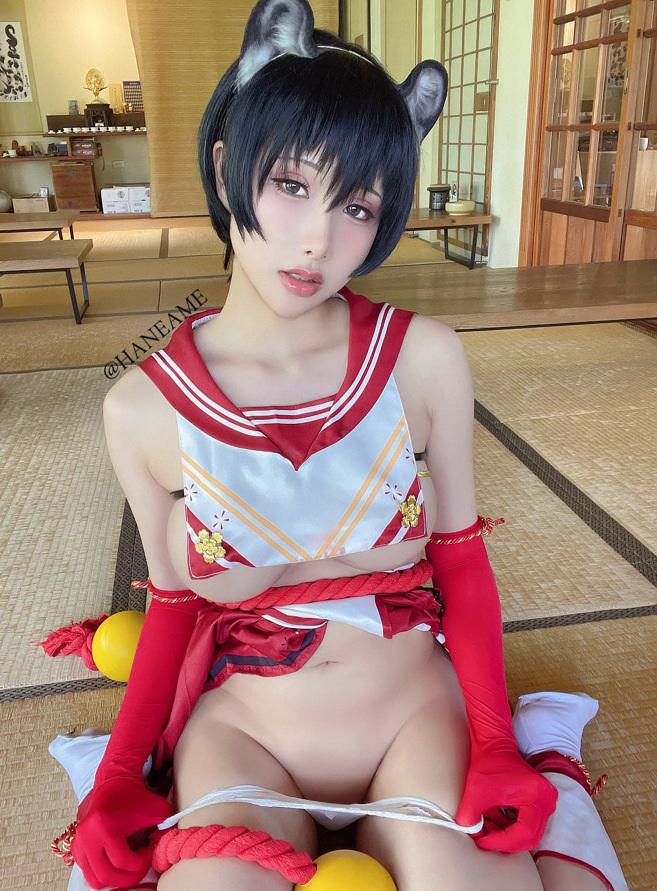 雨波_HaneAme – NO.169 Blue Archive_Tsubaki 樁[38P/150MB]