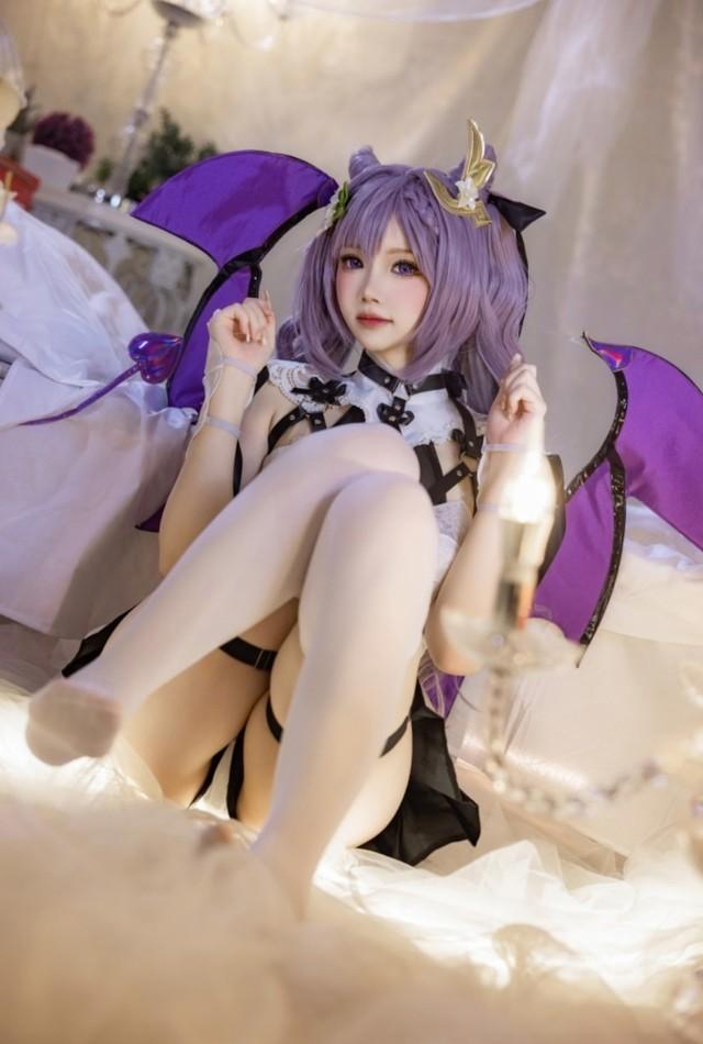 雪晴Astra NO.062 刻晴恶魔拘束睡衣[20P4V-349MB]