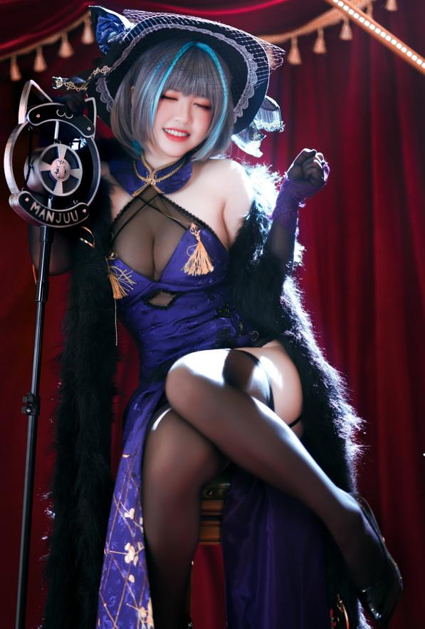 半半子 – NO.52 柴郡旗袍[64P/100MB]