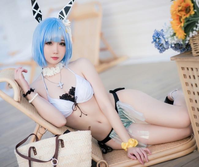 焖焖碳 – NO.18 加斯科涅泳装[28P-186MB]