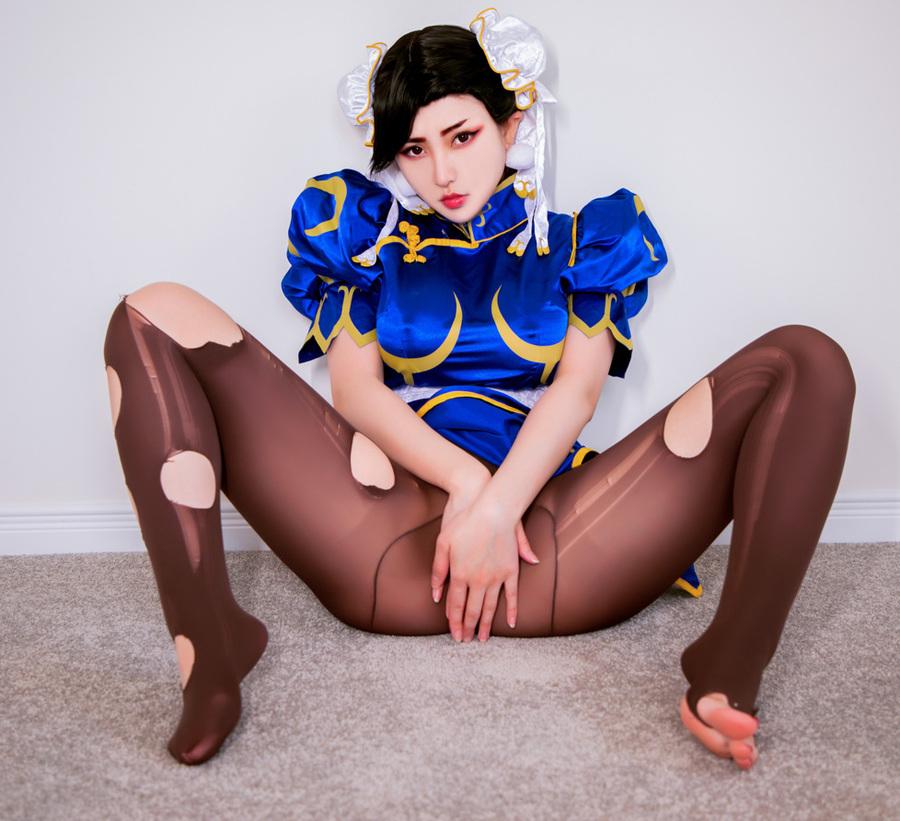 MisswarmJ – NO.18 Chun Li[54P/87MB]