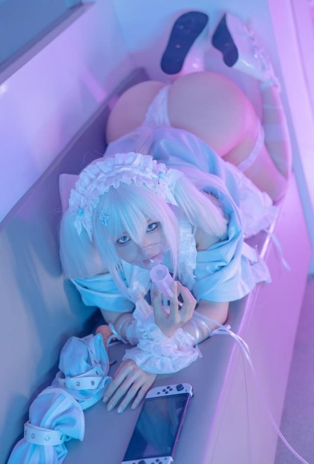 蠢沫沫 NO.321 水色 [244P2V-1.88GB]