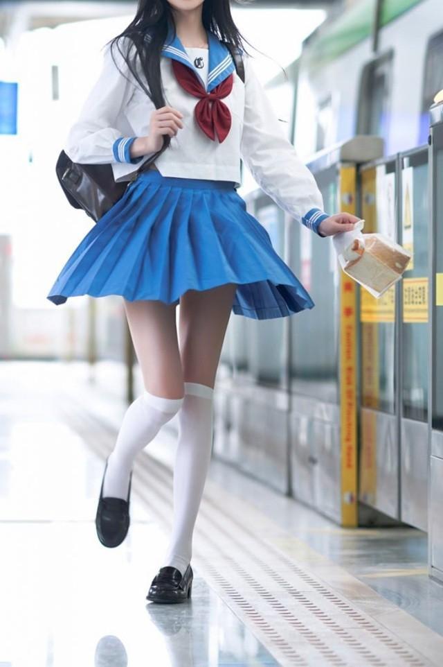 桜桃喵 – NO.211 地铁JK[33P-304MB]