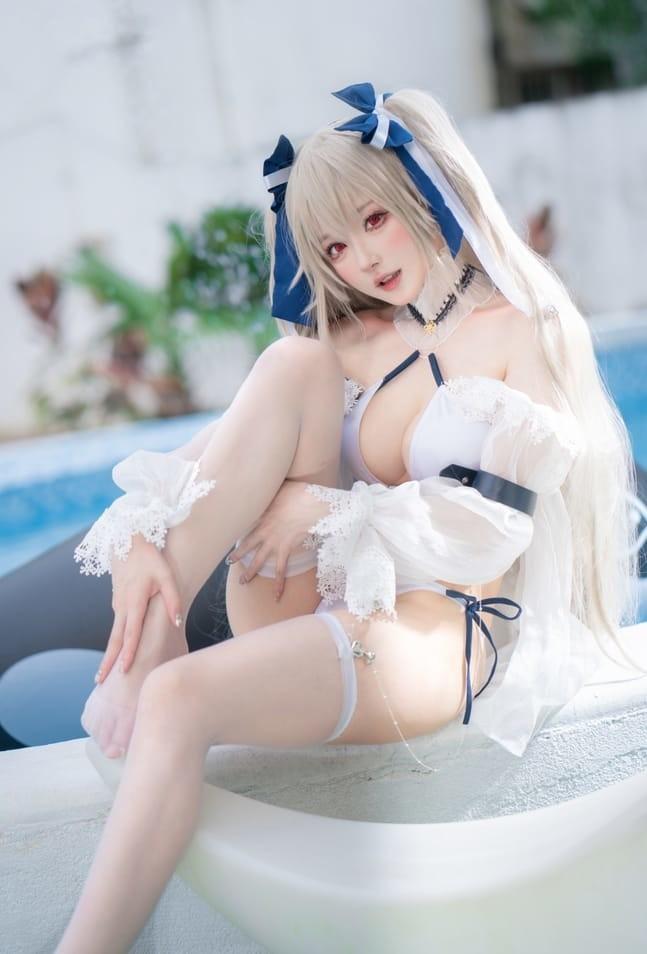 阿包也是兔娘 NO.080 安克雷奇泳装[36P-304M]