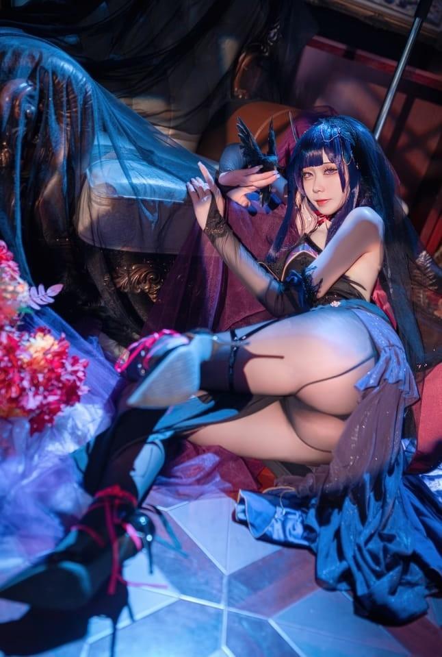 安食Ajiki NO.07 原神 雷电将军魅魔 [35P-259M]