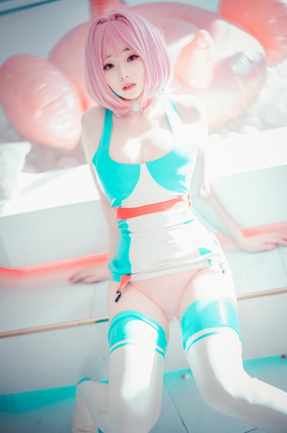 Bambi(밤비) – NO.57[DJAWA] Cling To Latex[45P/416MB]