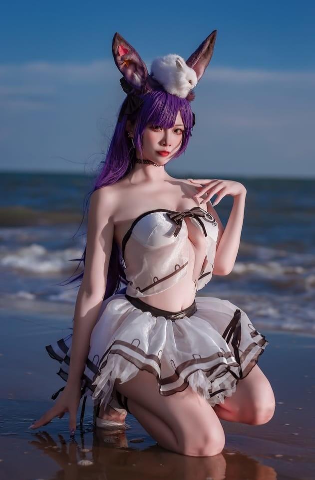 二佐 – NO.173 《泰拉夏日纪事》方舟暗索泳装[29P-262M]