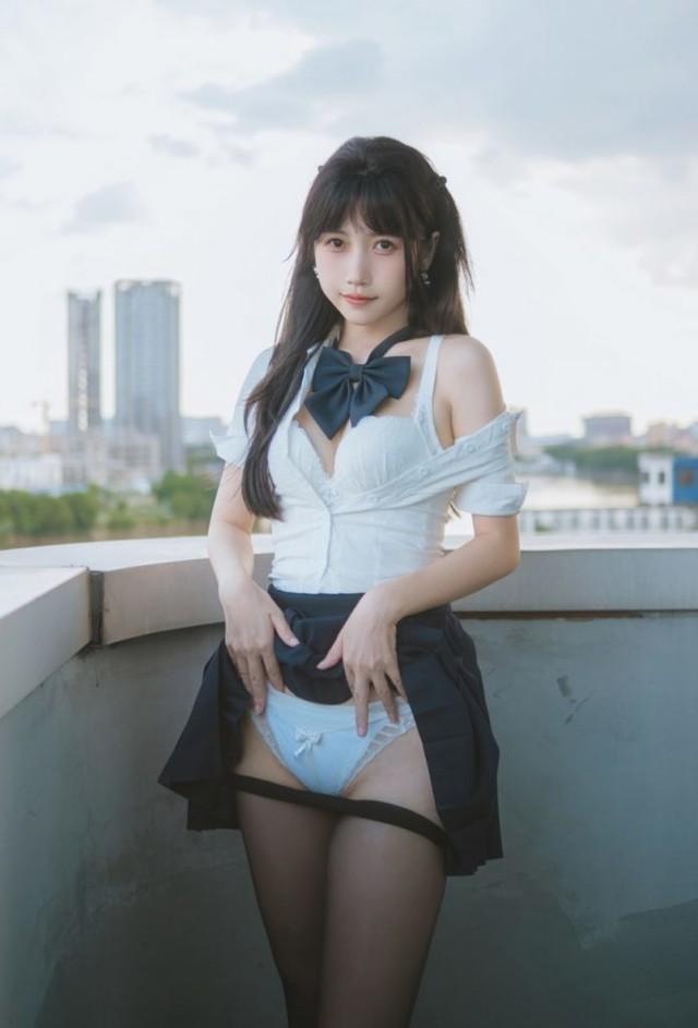 不呆猫 NO.061 JK学妹户外[59P-390MB]