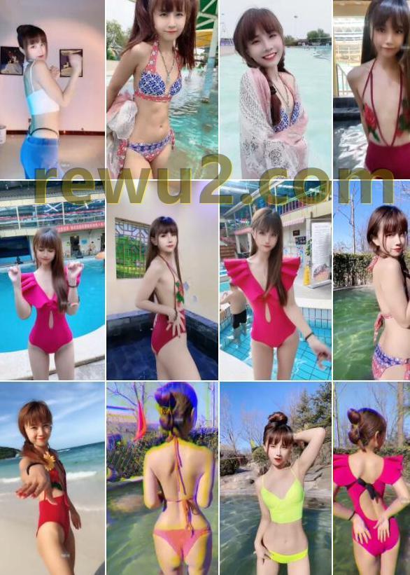 【快手主播】悠宝儿 泳装跳舞 （17V533M）教学分享