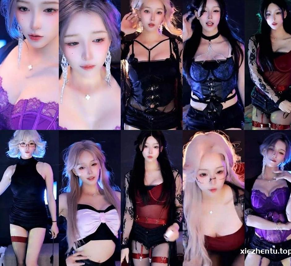 斗鱼直播小渔火25年7月精选跳舞合集教学分享