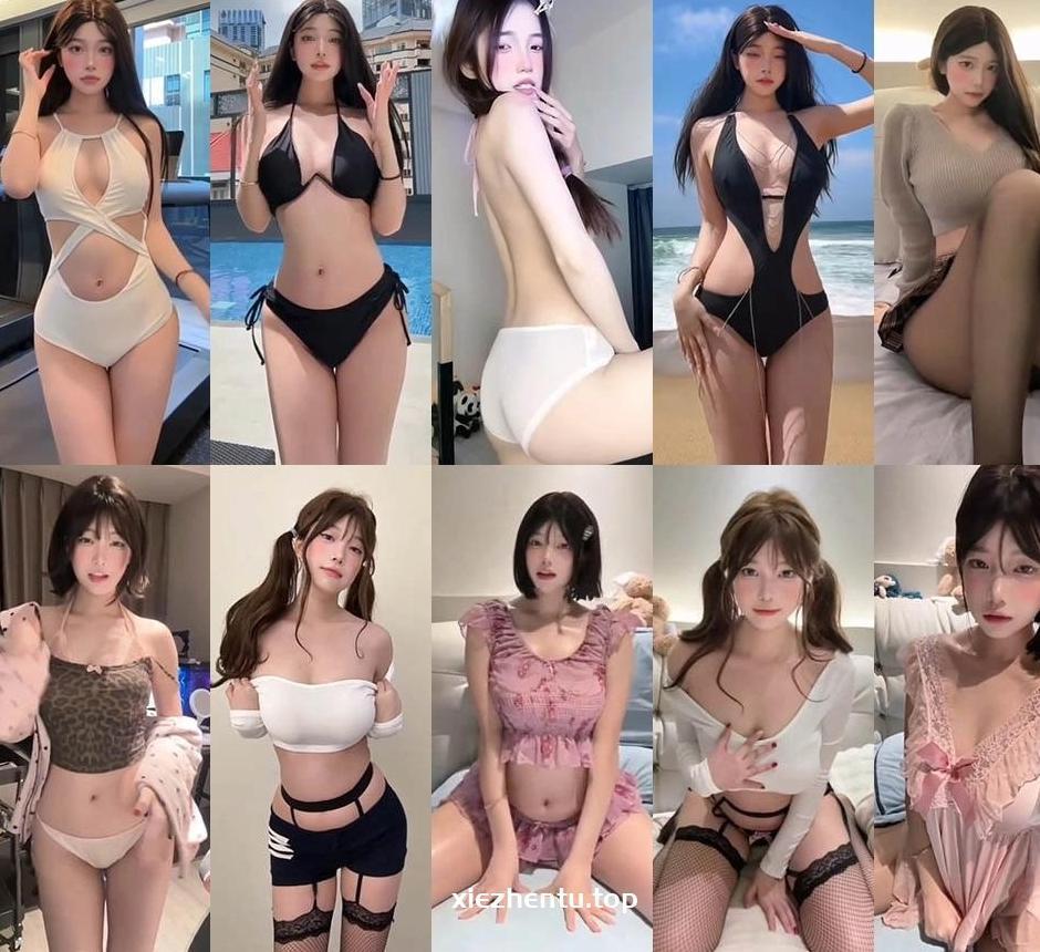 抖音主播阿纯/狼宝付费群定制跳舞素材大全