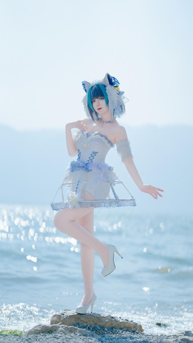 封疆疆v NO.63 柴郡小礼服 [10P-105MB]