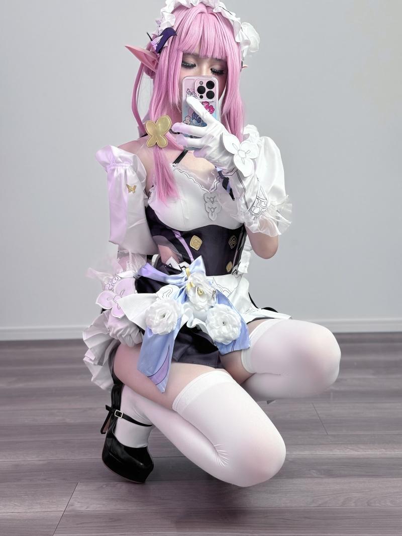 幼愛Youmeko 崩坏3 爱莉希雅女仆装【20P-68.5MB】-最佳coser