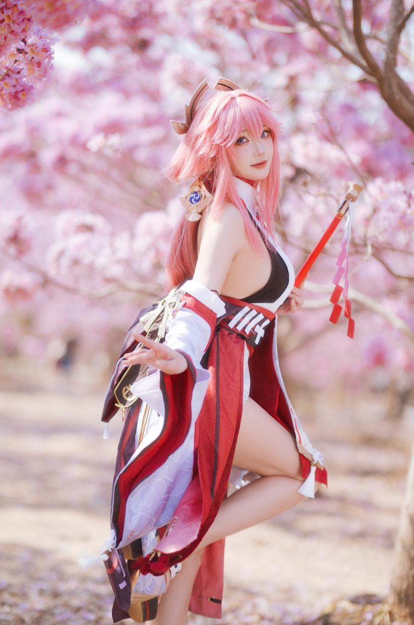 瓜希酱 原神 八重神子-最佳作品