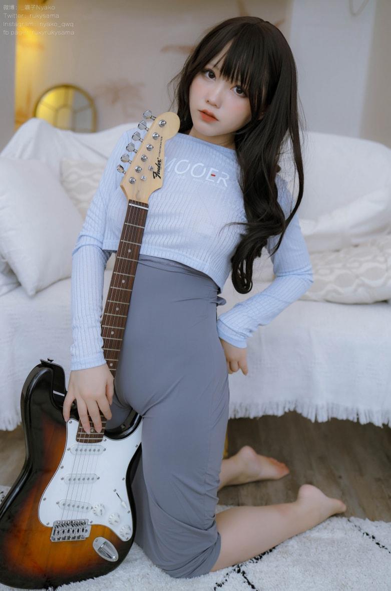 Nyako喵子 吉他妹妹连衣裙-精美资源