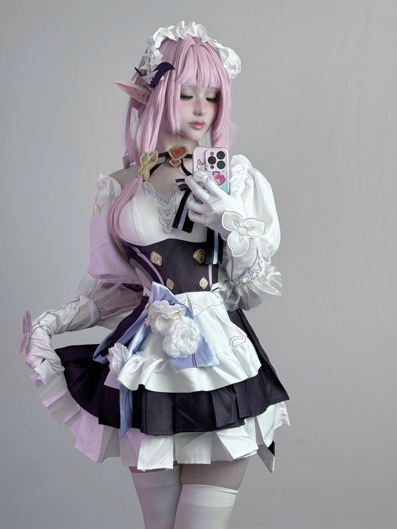 幼愛Youmeko 崩坏3 爱莉希雅女仆装【20P-68.5MB】-最佳coser