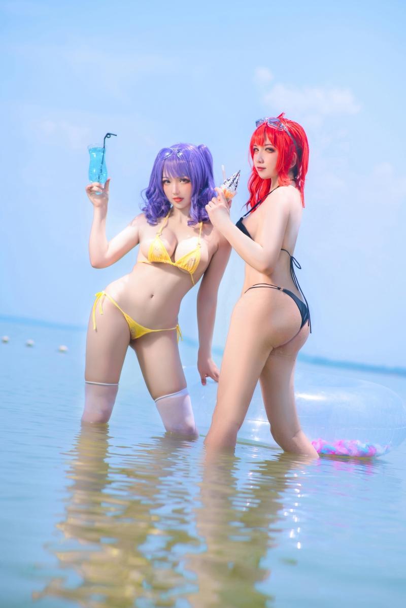 刺青Poi & 038;隼隼子 沙滩排球【40P-667MB】-高端精品