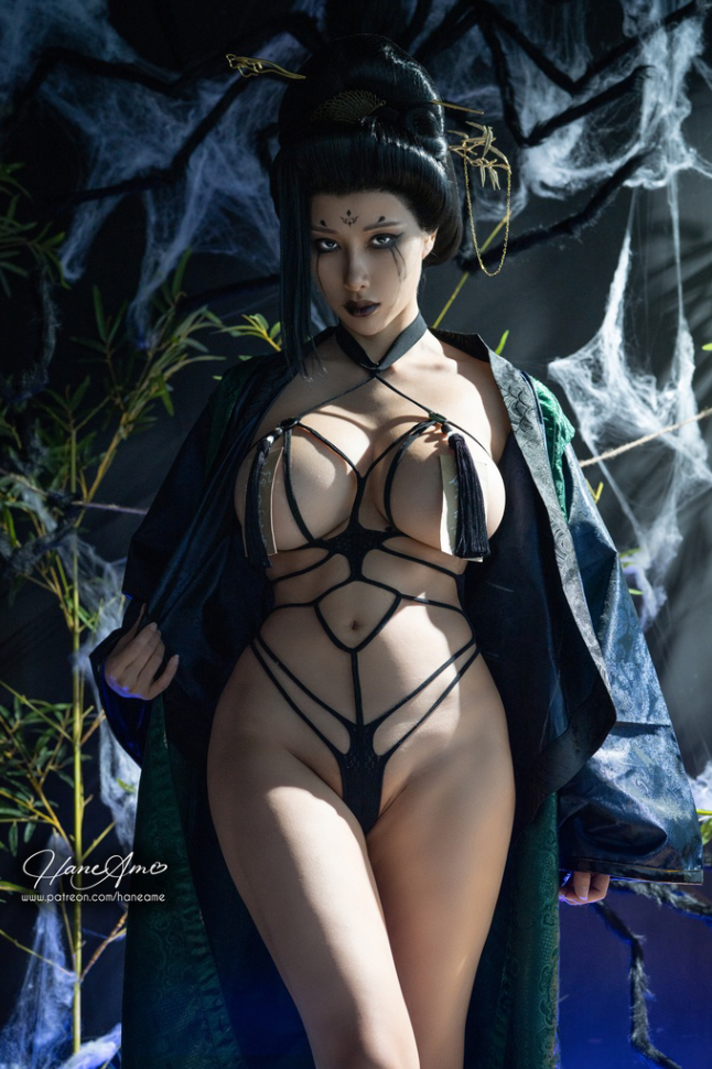 雨波_HaneAme – 黑神话悟空 – 蜘蛛精-快来一看