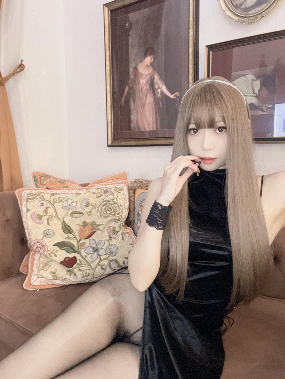 Money冷冷 – 绑带旗袍裙-精品资源