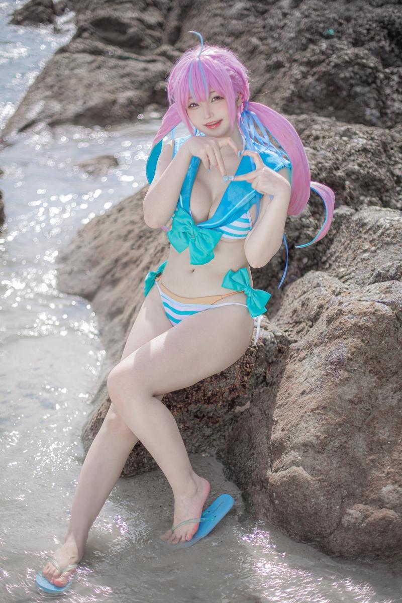 Takanashi Hanari 图包 Aqua【21P-55MB】-优质作品